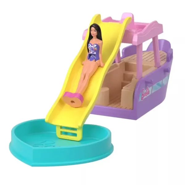 Barbie: Mini BarbieLand vozidla - Sada snové lodi - Mattel obrázek 2