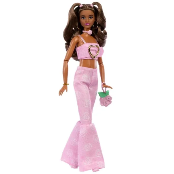 Barbie: Trendy kamarádky panenka v oblečku s růžovým vzorem - Mattel obrázek 2
