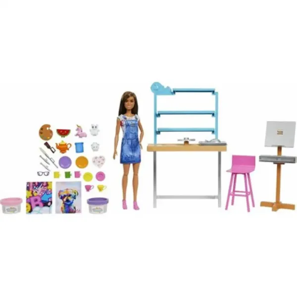 Barbie: Herní set relaxační studio s panenkou - Mattel obrázek 2