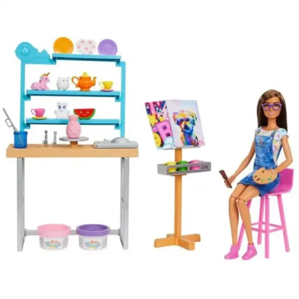 Barbie: Herní set relaxační studio s panenkou - Mattel obrázek 3