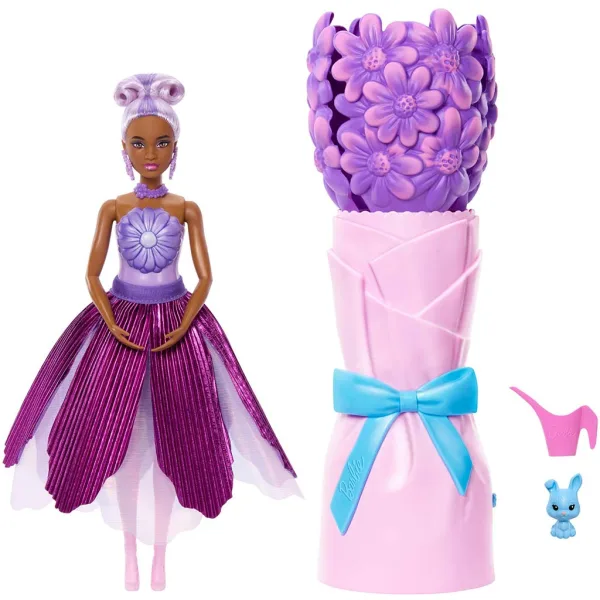 Barbie Odhalení: Panenka s překvapením Květinové kouzlo - Sedmikráska - Mattel obrázek 2