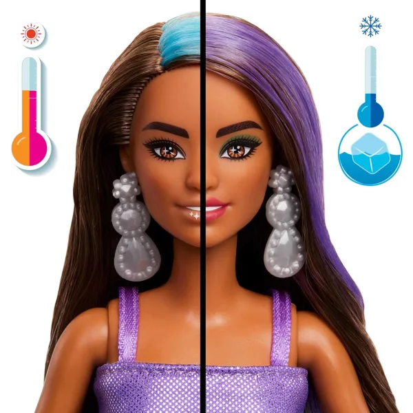 Barbie: Party Reveal překvapující panenka s hnědými vlasy – Mattel obrázek 3