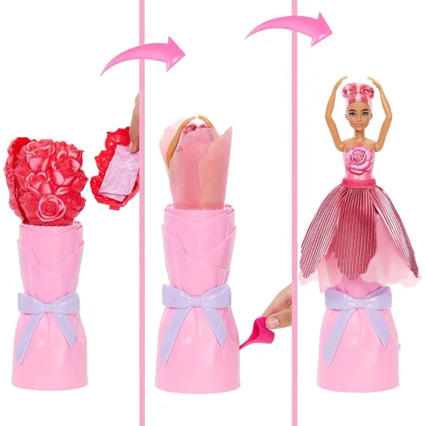 Barbie Reveal: Květinové překvapení panenka - Růže - Mattel obrázek 3