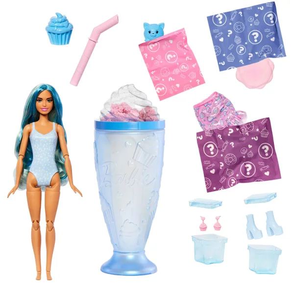 Barbie: Slime odhalení voňavý shaker - Modrý - Mattel obrázek 2