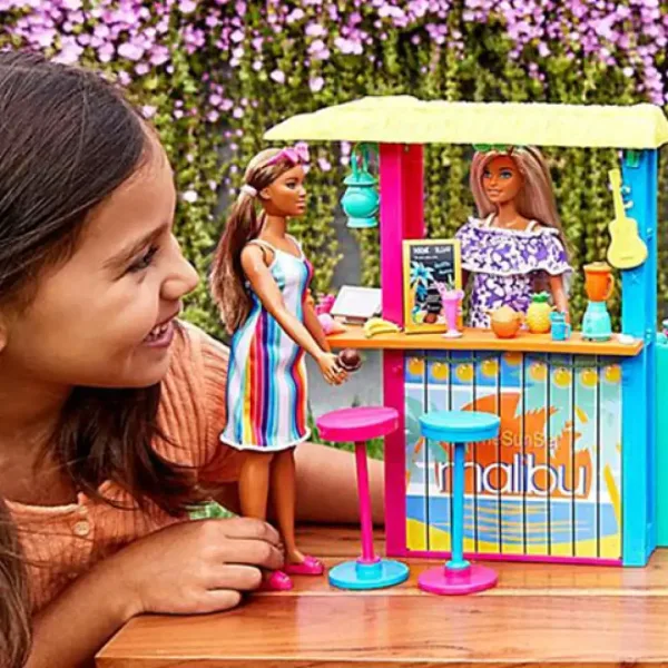 Barbie: Společně pro Zemi Plážový bistro hračkový set - Mattel obrázek 3