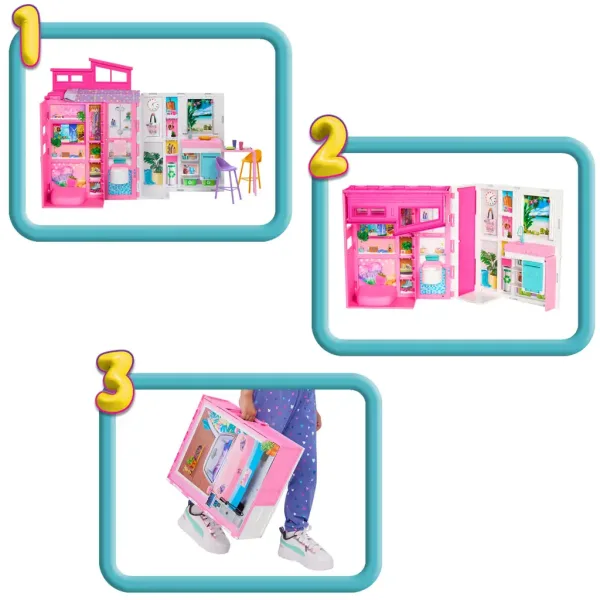 Barbie: Společně za Zemí - sada snového domu s doplňky - Mattel obrázek 6
