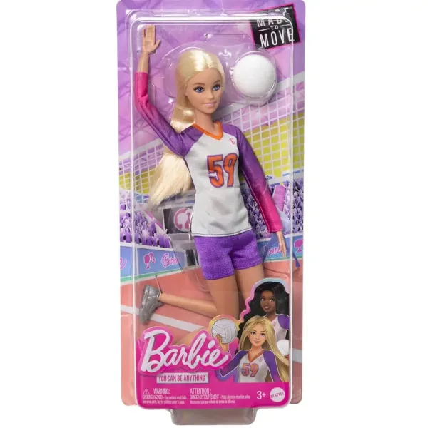Barbie Sportovní panenky - Volejbalistka - Mattel obrázek 1