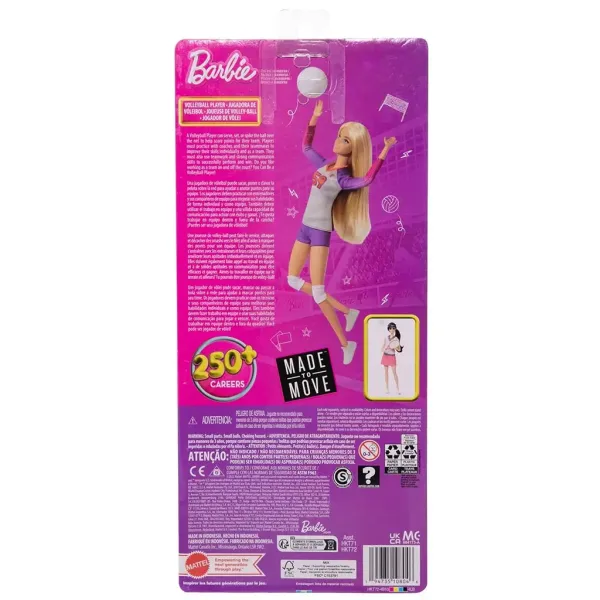 Barbie Sportovní panenky - Volejbalistka - Mattel obrázek 2