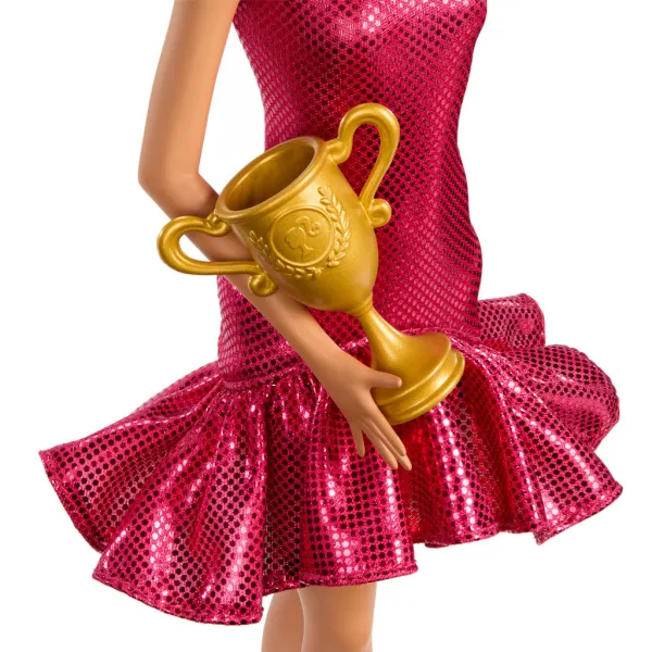 Barbie: Kariérní panenka společenská tanečnice s pohárem - Mattel obrázek 3