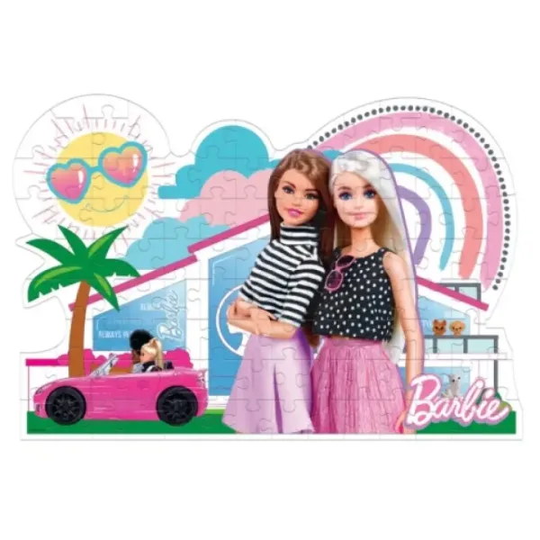 Barbie dovolená Supercolor 104 dílků puzzle - Clementoni obrázek 2