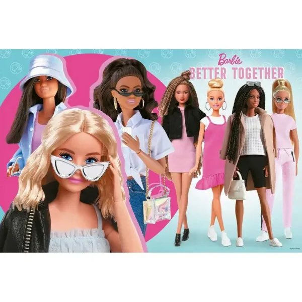 Barbie nejlepší společně 160 dílků puzzle - Trefl obrázek 2