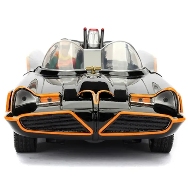 Batman: Animovaný klasický televizní Batmobil sestavitelný kovový auto 1/24 - Simba Toys obrázek 5