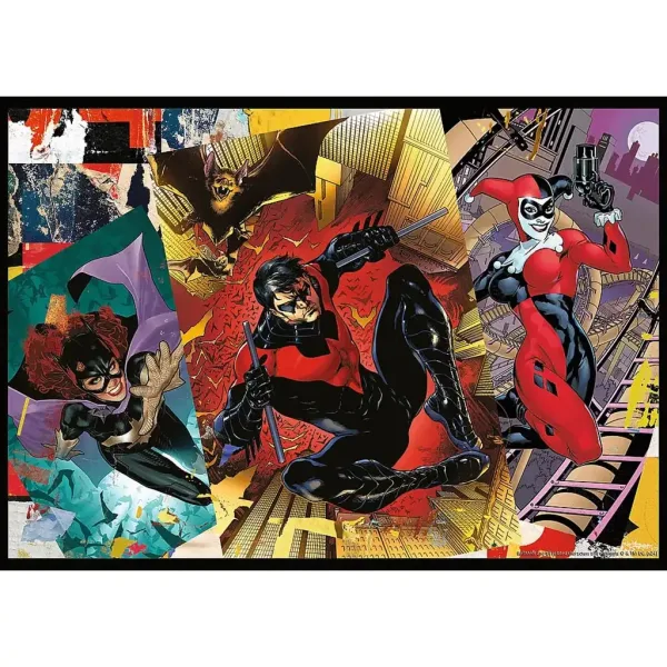 Batman: Hrdinové a padouši Gothamu 4x250dílné puzzle - Trefl obrázek 3