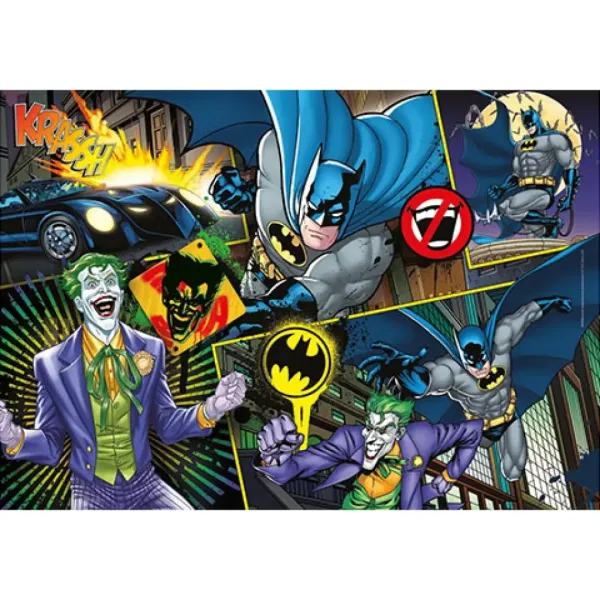 Batman Supercolor puzzle 104 ks - Clementoni obrázek 2