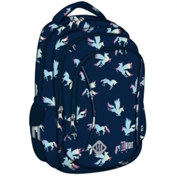 Batoh St.Right Holo Unicorns BP26 školní batoh 15" obrázek 1