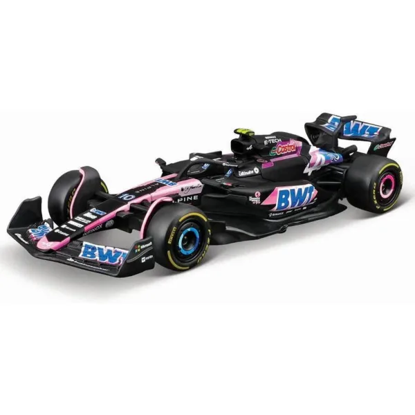 Bburago: BWT Alpine F1 Team A524 (2024) kovový model závodního vozu F1 1/43 (Pierre Gasly #10) obrázek 2
