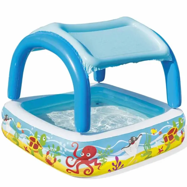 Bestway: Beach Buddy™ dětský bazének s ochranou proti slunci 140 x 140 x 114 cm obrázek 3