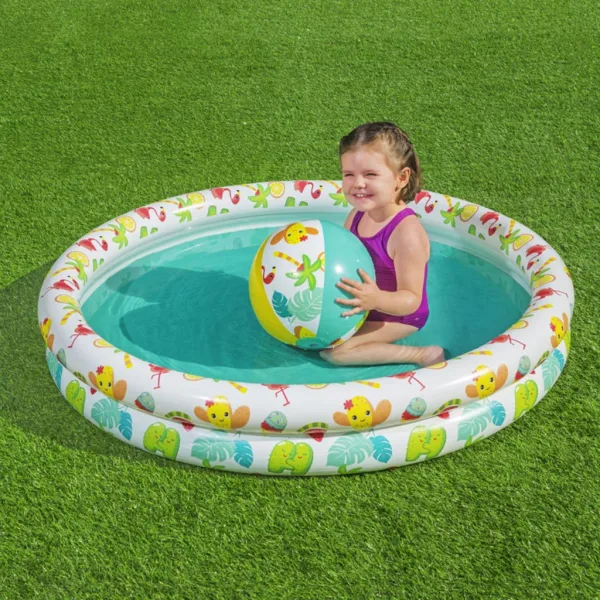 Bestway: Beachtastic nafukovací dětský bazén 3 v 1 sada Ø 122 x 20 cm obrázek 2