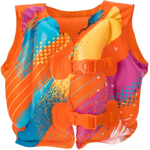 Bestway: Colorify™ oranžová plavecká vesta obrázek 1