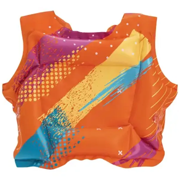Bestway: Colorify™ oranžová plavecká vesta obrázek 3