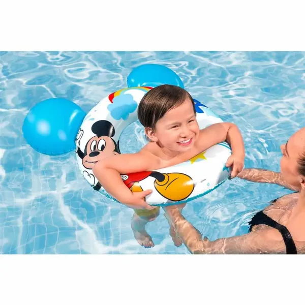 Bestway: Disney Junior® Mickey Mouse nafukovací kruh 74 x 76 cm obrázek 3