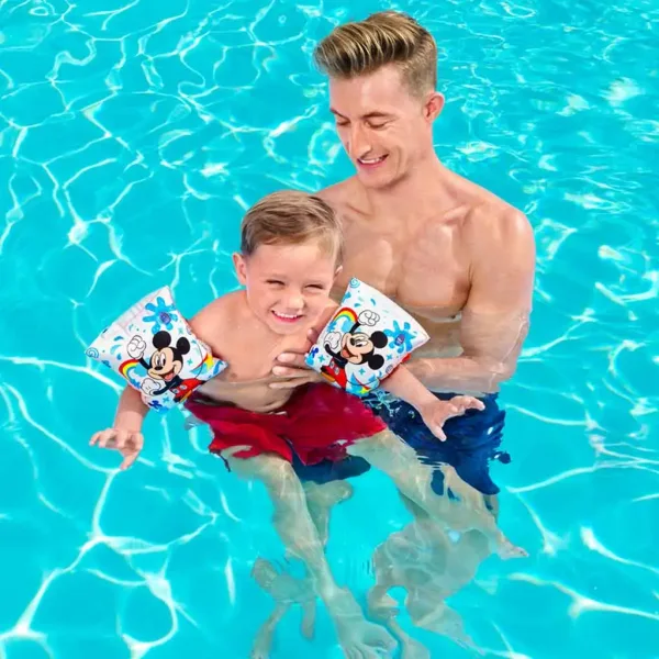 Bestway: Disney Junior® Mickey Mouse nafukovací kruh pro děti ve věku 3-6 let. obrázek 2