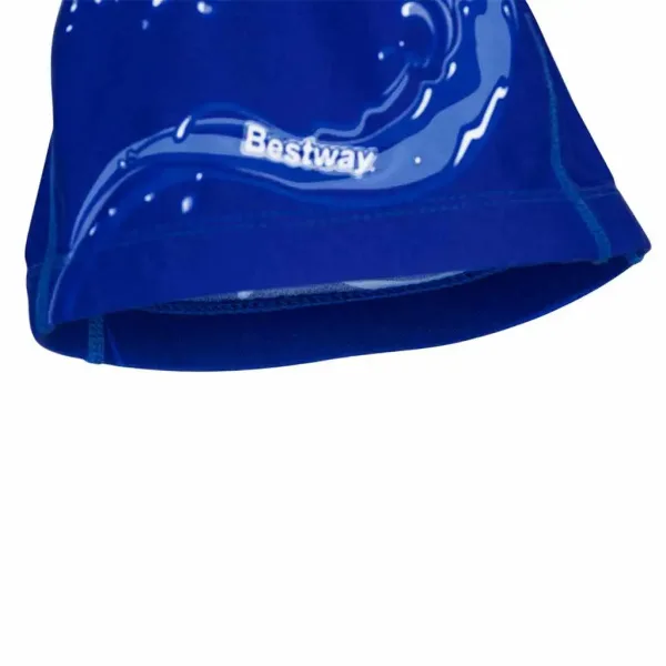 Bestway: Elegantní a pružná prémiová textilní plavecká čepice pro děti od 14 let. obrázek 4
