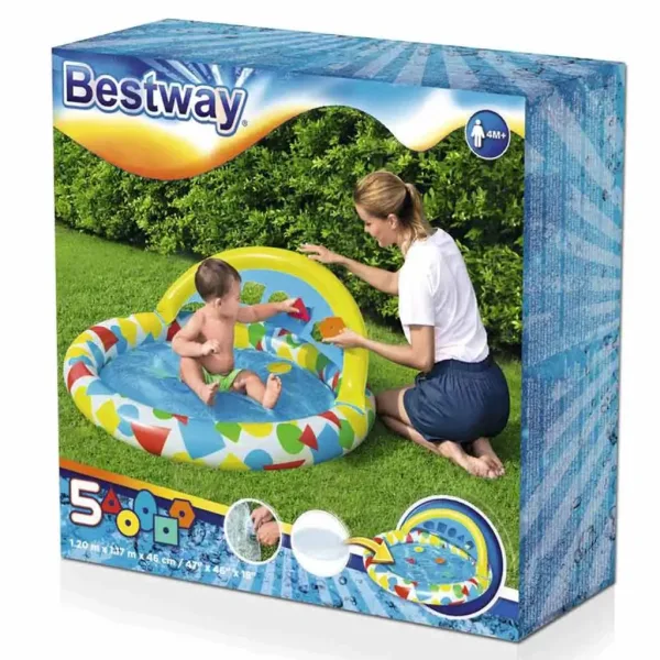 Bestway: Lil Splash & Learn™ brouzdaliště 120 x 117 x 46 cm obrázek 3
