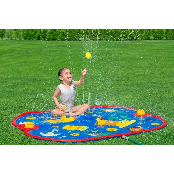 Bestway: Pirátský dětský bazén s vodním rozprašovačem 170 x 140 cm obrázek 4
