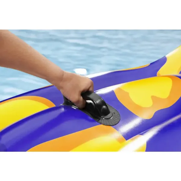 Bestway: Salamandra dvoumístná jezdecká nafukovací matrace s madlem 191 x 119 cm obrázek 2
