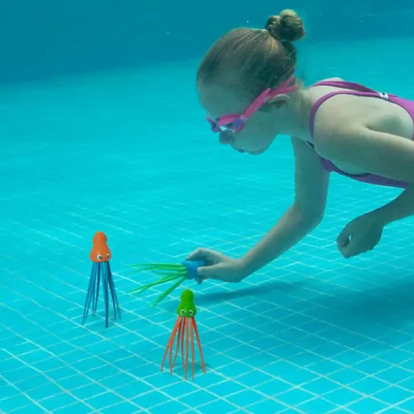 Bestway: Speedy Squid™ sada potápěčských figurek s chobotnicí, 3 kusy obrázek 2