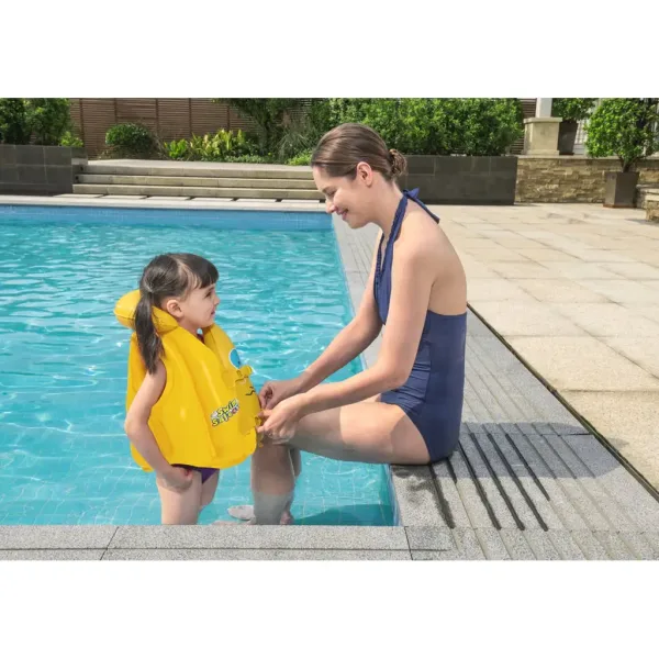 Bestway: Swim Safe - Nafukovací dětská plavecká vesta 51x46cm obrázek 2
