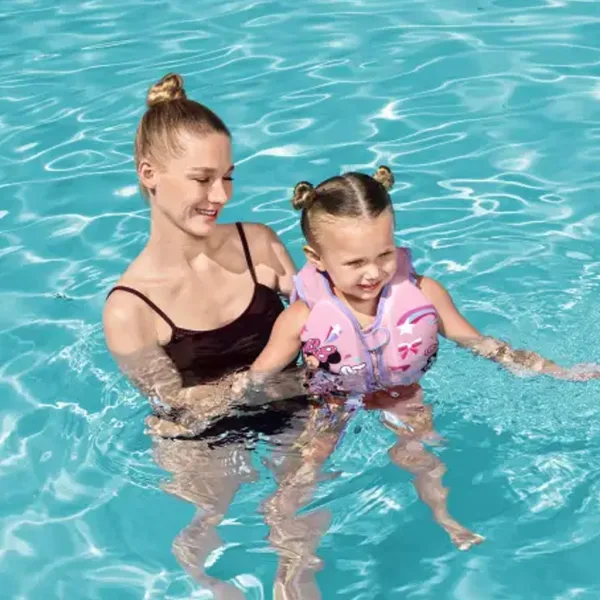 Bestway: Swim Safe Minnie Mouse růžová plavecká vesta obrázek 3