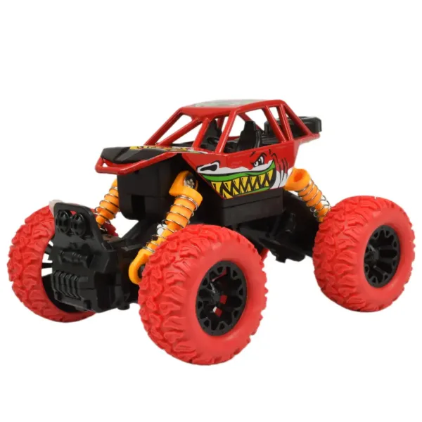 Big Foot Series: Terénní auto se žraločím motivem na volnoběh ve dvou variantách 13 cm obrázek 2