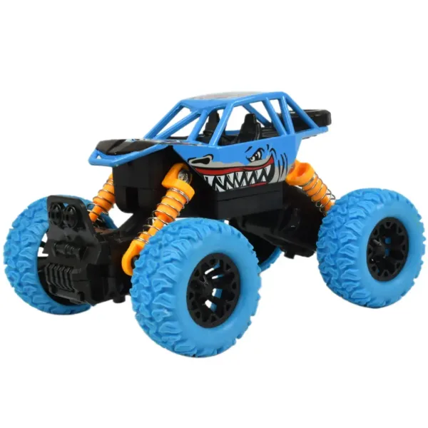 Big Foot Series: Terénní auto se žraločím motivem na volnoběh ve dvou variantách 13 cm obrázek 6