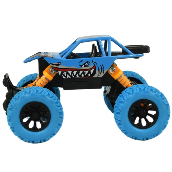 Big Foot Series: Terénní auto se žraločím motivem na volnoběh ve dvou variantách 13 cm obrázek 7