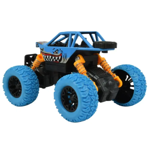 Big Foot Series: Terénní auto se žraločím motivem na volnoběh ve dvou variantách 13 cm obrázek 8