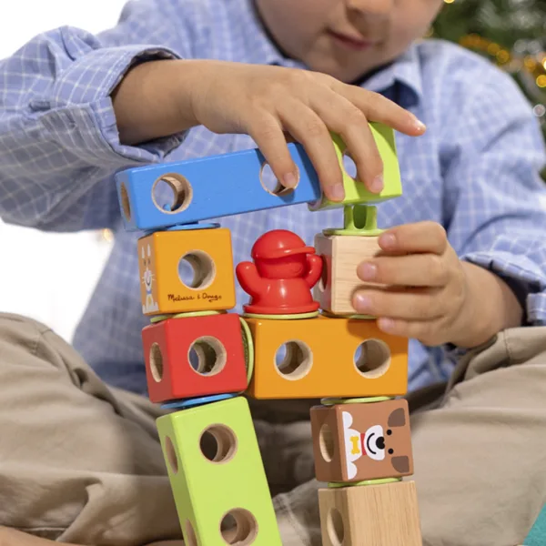Blockables: Městská dřevěná stavebnice - Melissa & Doug obrázek 4