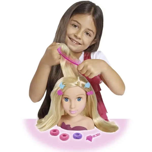 Blondýna kadeřnická hlava s doplňky - Simba Toys obrázek 4