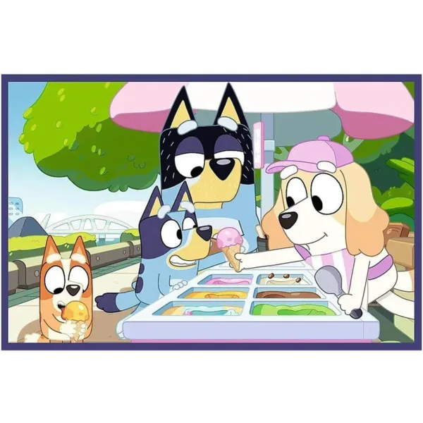 Bluey 2x24dílné puzzle - Trefl obrázek 2