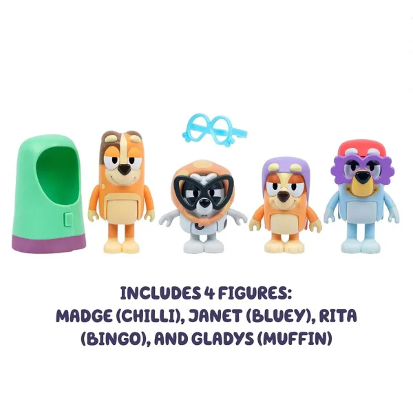 Bluey: Babičky – 4dílná hrací sada obrázek 2