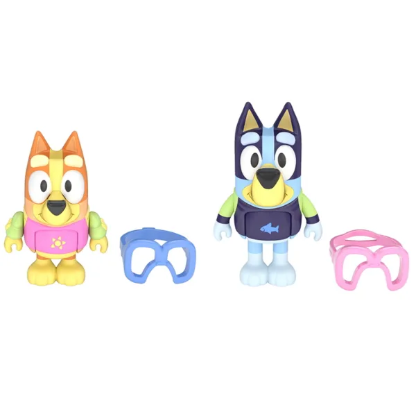 Bluey: Bluey a Chilli bazénová párty hračková sada obrázek 2