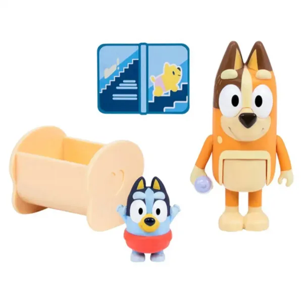 Bluey: Dvojitá sada figurek - Miminko Bluey a Chilli obrázek 2