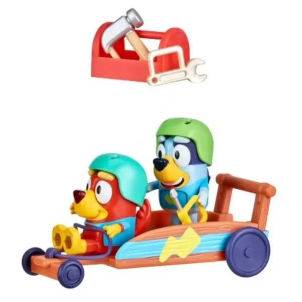 Bluey Gokart sada s 2 figurkami obrázek 2