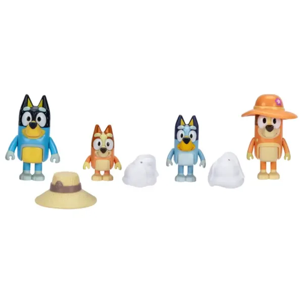 Bluey: Rodinný výlet 4dílná sada figurek obrázek 2