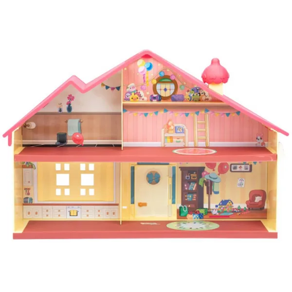 Bluey: Sváteční rodinný dům herní set s oslavující figurkou Bluey obrázek 5