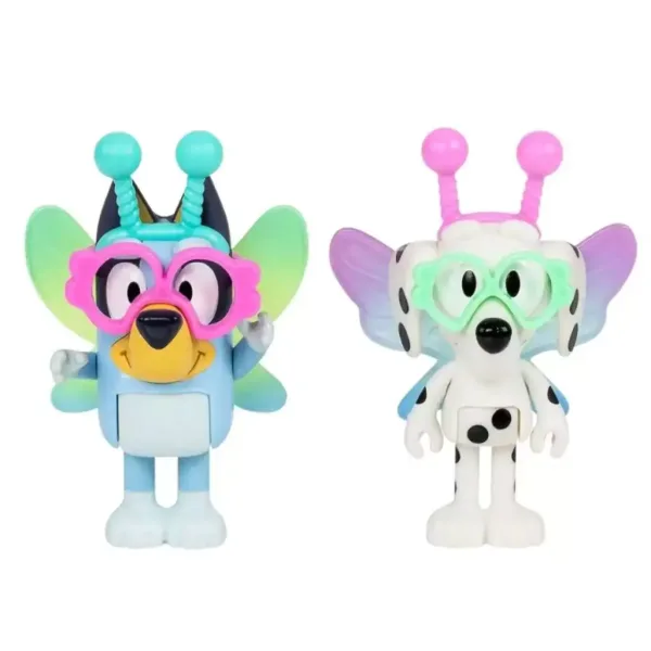 Bluey mimozemšťané: Sada figurek Bluey a Chloe obrázek 2