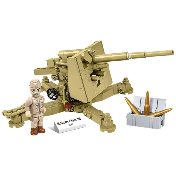 COBI: 2. světová válka 8,8 cm Flak 18 stavebnice (3141) obrázek 2
