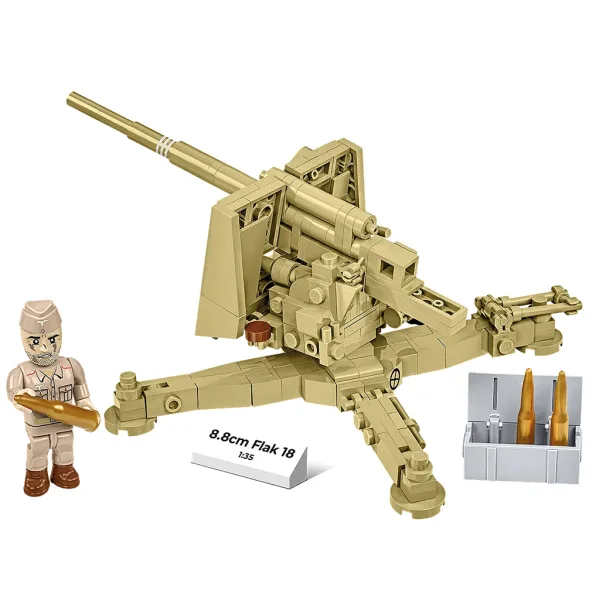 COBI: 2. světová válka 8,8 cm Flak 18 stavebnice (3141) obrázek 3