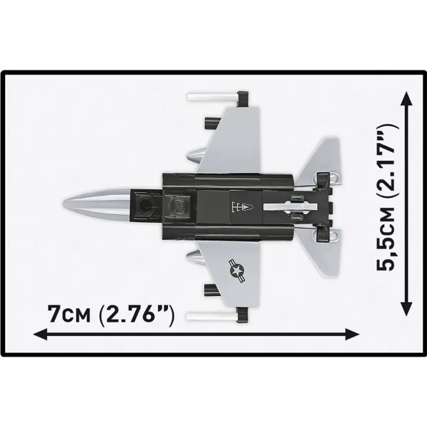 COBI: Armed Forces F-16D Fighting Falcon stavebnice (5941) obrázek 4